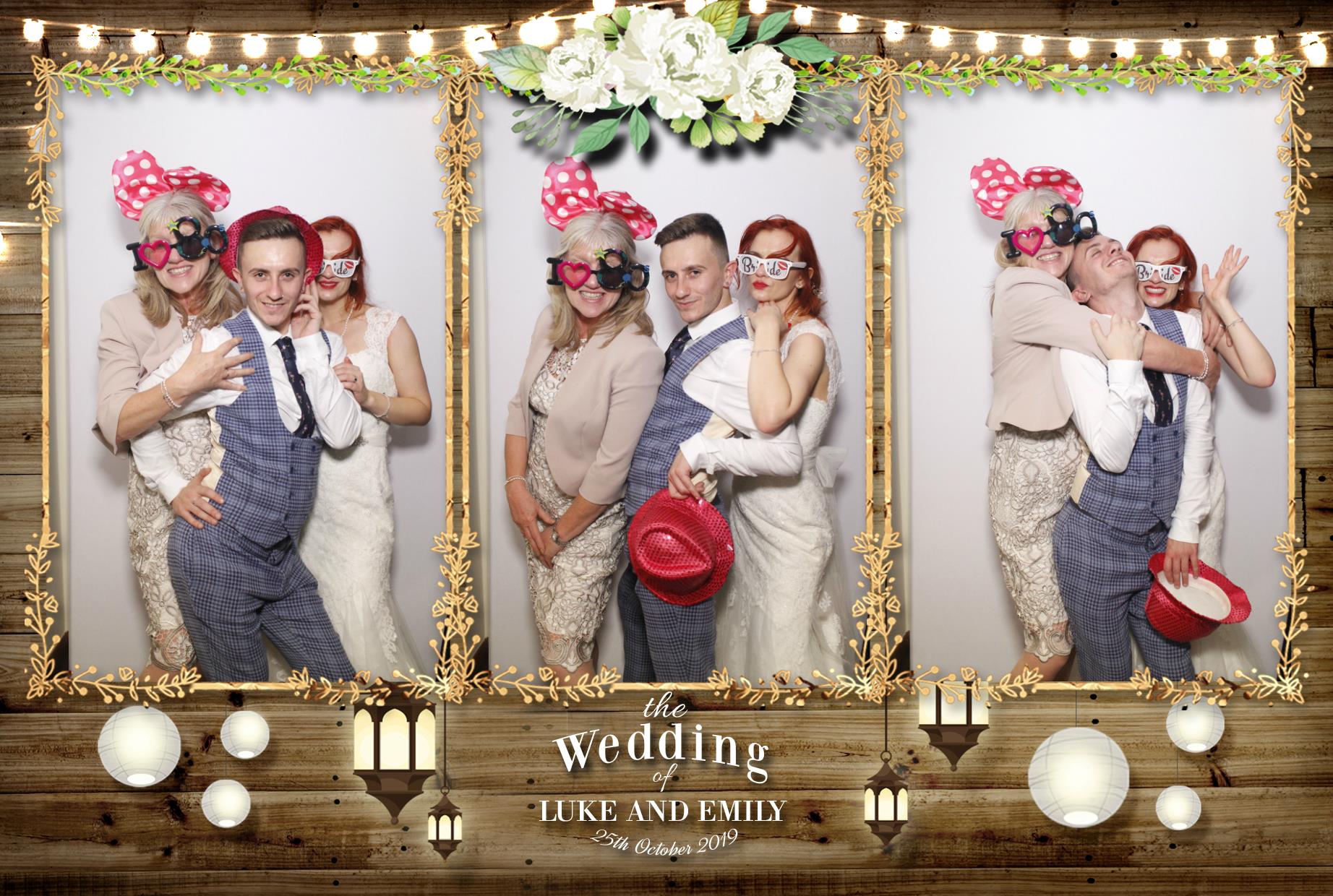 Luke & Emily's Wedding | View more photos from the event at gallery.myphotoboothexperience.co.uk/u/MyPhotoBoothExperienceLtd/Luke-Emilys-Wedding